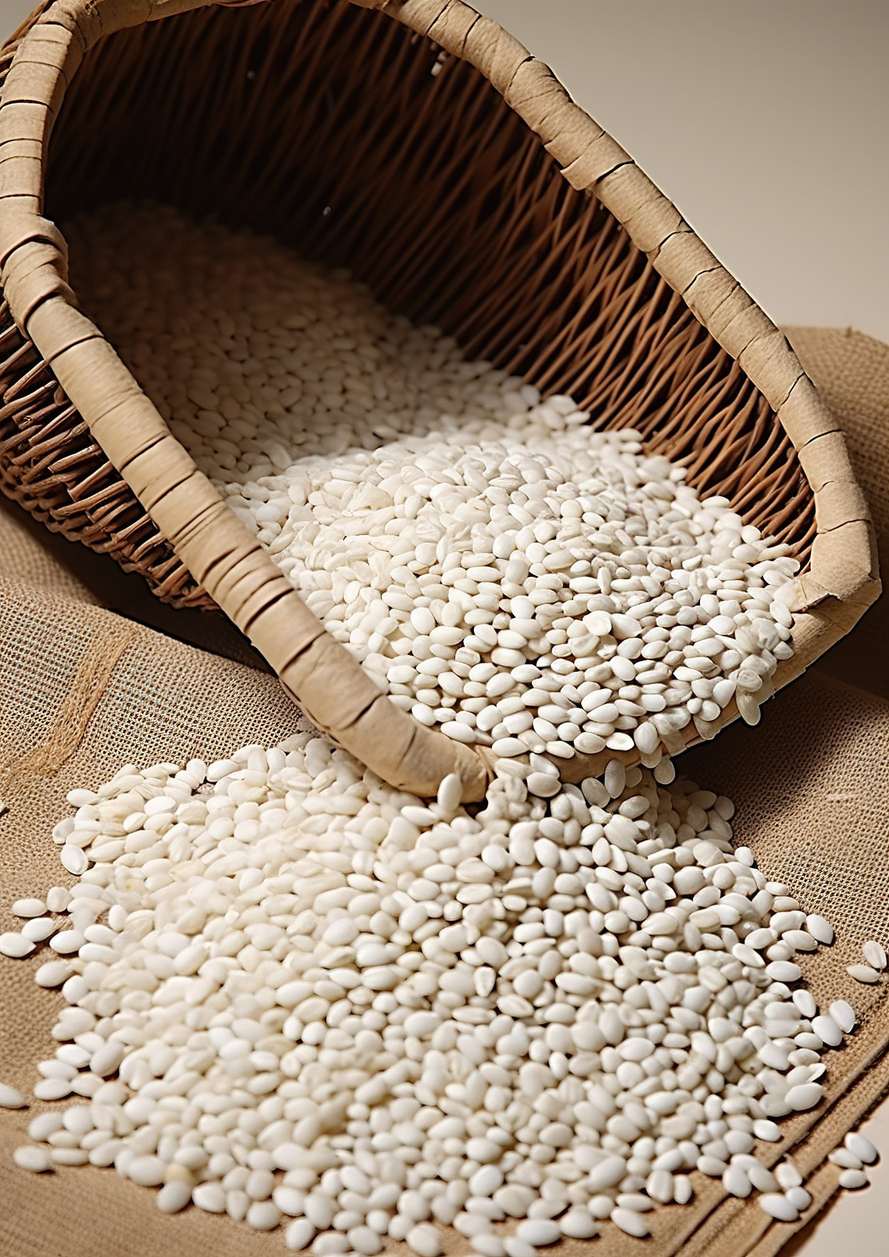 —pngtree—sesame seeds in a basket 12795101